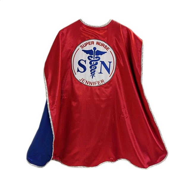 Everfan Super Nurse Cape | Adult Superhero Cape for Nurses