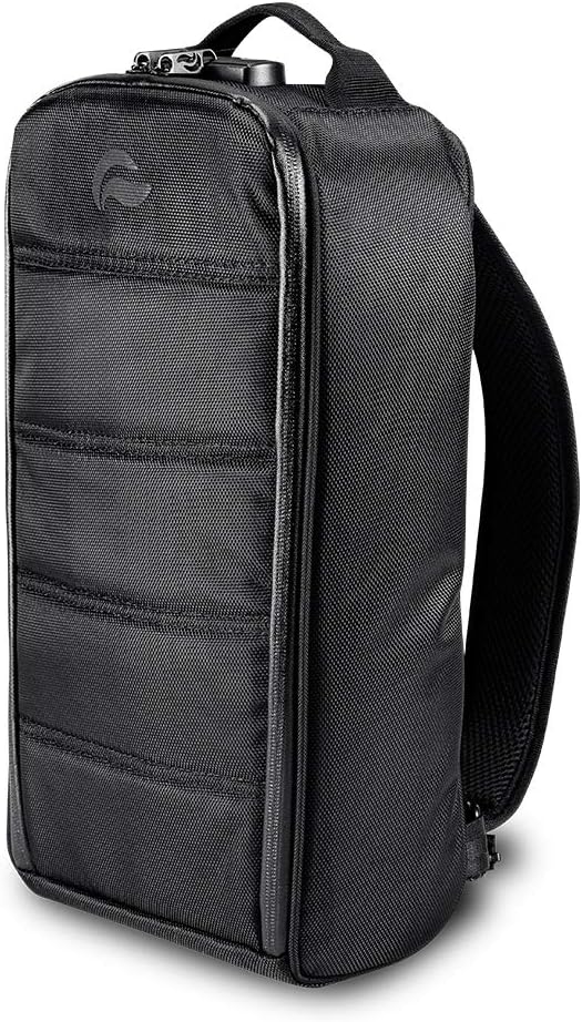Skunk Rig Pack - Smell Proof - Water Resistant- Camera Case with Combination Lock (Black)