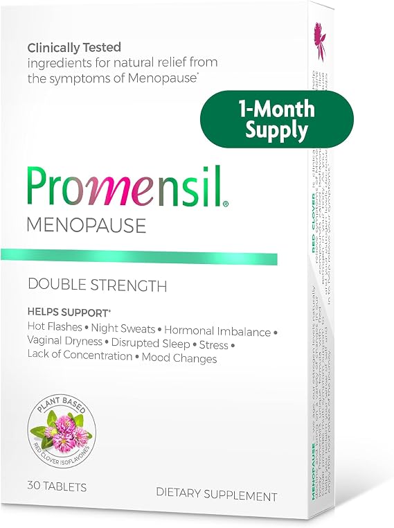 Promensil Menopause Double Strength Supplements for Women - 30 Count