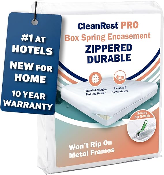 CleanRest PRO Box Spring Encasement - Twin