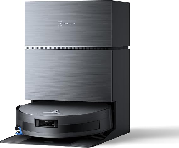 ECOVACS X11 Pro Omni Robot Süpürge ve Paspas, Hava Üfleme Teknolojisi, 19.500 Pa Emiş Gücü, Ultra Hızlı PowerBoost Şarj, Paspas Sistemi ve ZeroTangle 3.0 Dolaşma Önleme Teknolojisi