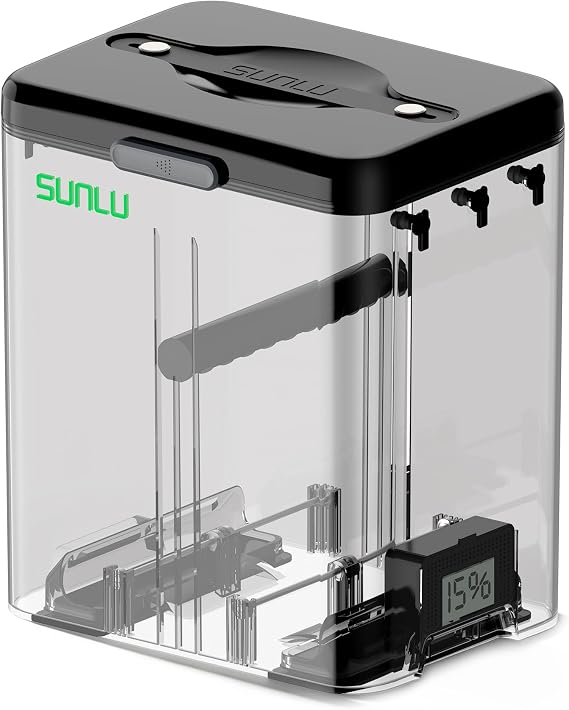 SUNLU Filament Dry Box - 3KG Filament Storage Box with Hygrometer