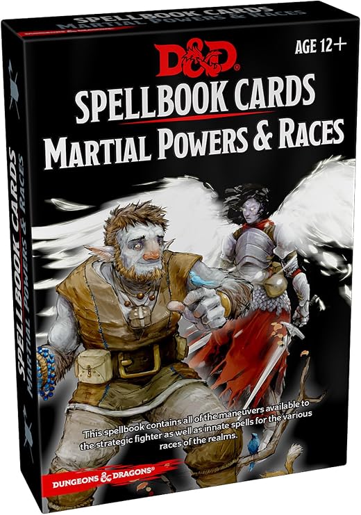 Wizards of the Coast Spellbook Cards: Martial