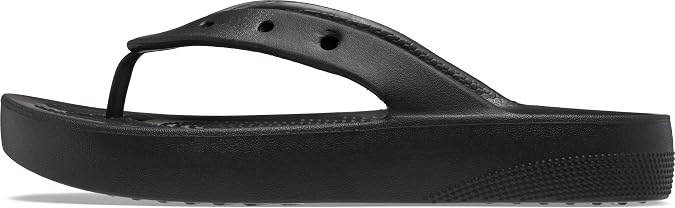 Crocs Unisex Classic Platform Flip WSlide Sandal
