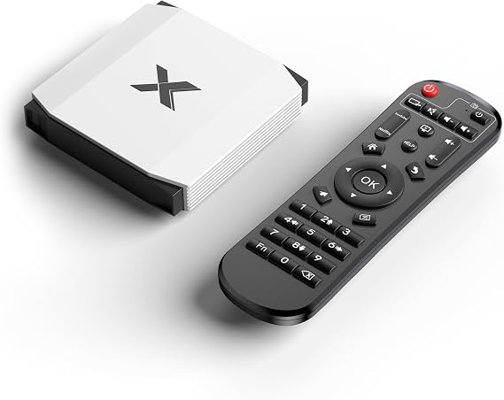 2026 Android TV Box 4K UHD Media Player, 4GB RAM 32GB ROM, Quad-Core CPU G31 GPU, Dual Band Wifi, BT 5.0 HDMI 2.0 USB 2.0 for streaming