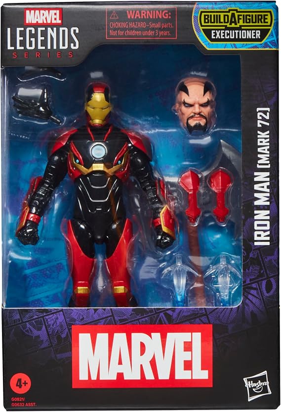Marvel Legends Serisi Demir Adam (Markos 72), Iron Man Comics Koleksiyonluk 15 cm Ölçekli Aksiyon
