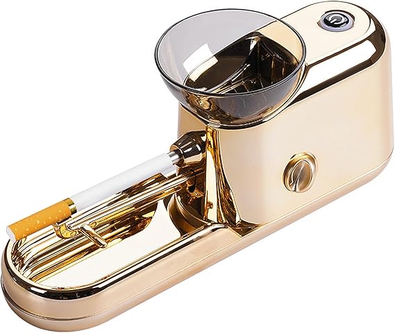 The Za Machine, Za Rolling Machine, The Za Roller, Electric Cigarette Rolling Machine, Electric 6.5mm/8mm Za Rolling Machine(Gold)