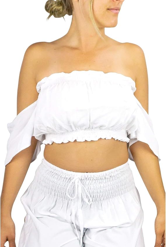 Women's Off The Shoulder Crop Top