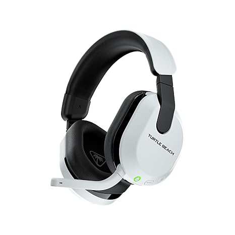 Turtle Beach Stealth 600 Console White Playstation Wireless Gaming Headset up to 80 Hours 50 mm Speaker and Bluetooth for PS5 PS4 PC