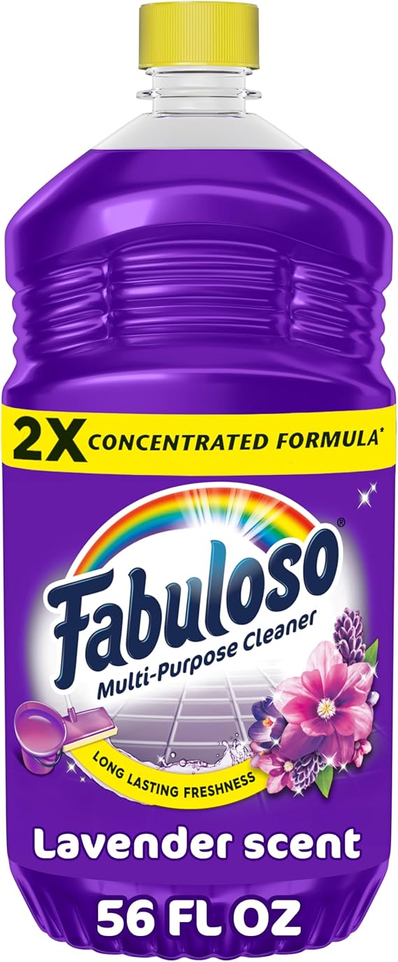 Fabuloso 2X All-Purpose Cleaner, Lavender Scent, 56 fl oz