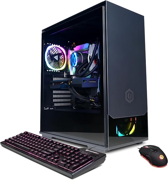 CyberpowerPC Gamer Xtreme VR Gaming PC, Intel Core i7-14700KF 3.4GHz, GeForce RTX 4080 16GB, 32GB DDR5, 2TB NVMe SSD, WiFi Ready & Windows 11 Home (GXiVR8640A3)