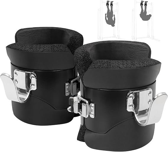 Anti Gravity Inversion Hang Up Boots: Gravity Boots Hanging Upside Down for Inversion Decompression Stretching Back & Abdominal Exercise Home Gym