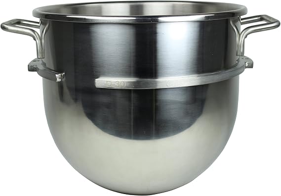 Foodservice Essentials FS-AF30BW Mixing Bowl Attachment for Hobart D300 Mixers (Stainless, 30-Quart)