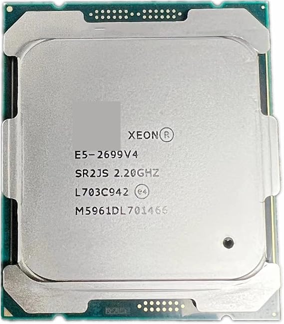 CPU Xeon CPU E5-2699V4 2.20GHz 22-Cores 55M LGA2011-3 E5-2699 V4 Processor E5 2699V4 E5 2699 V4