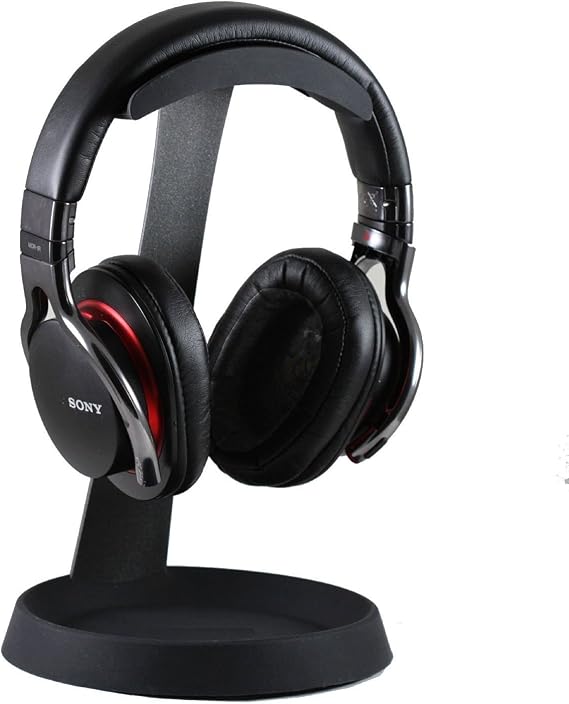 Navitech Steel On Ear & Over Ear Wireless/Bluetooth Headphones Stand Holder Compatible with Zinsoko Z-H01 Wireless Active Noise Cancelling Headphones