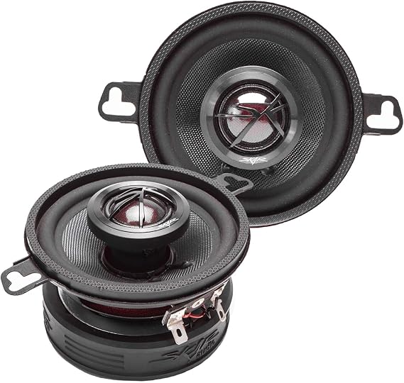 Skar Audio TX35 3.5" 120W 2-Way Elite Coaxial Car Speakers, Pair