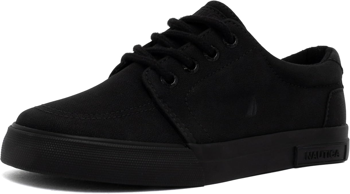 Nautica Kids Boys Lace-Up Fashion Sneakers Low-Top Dress Shoes for Youth - (Big Kid/Little Kid)