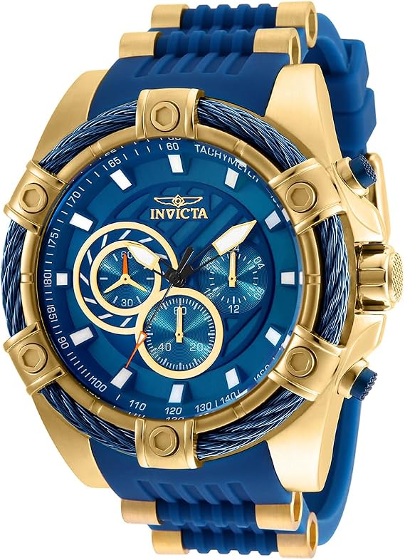Invicta Bolt Edelstahl Herren Quarzuhrwerk - 52mm