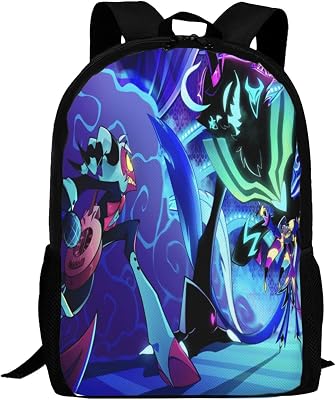 Backpacks Helluva Anime Boss Laptop Backpack Unisex Multipurpose Double Shoulder Bag for Camping Travle Work Hiking Gifts