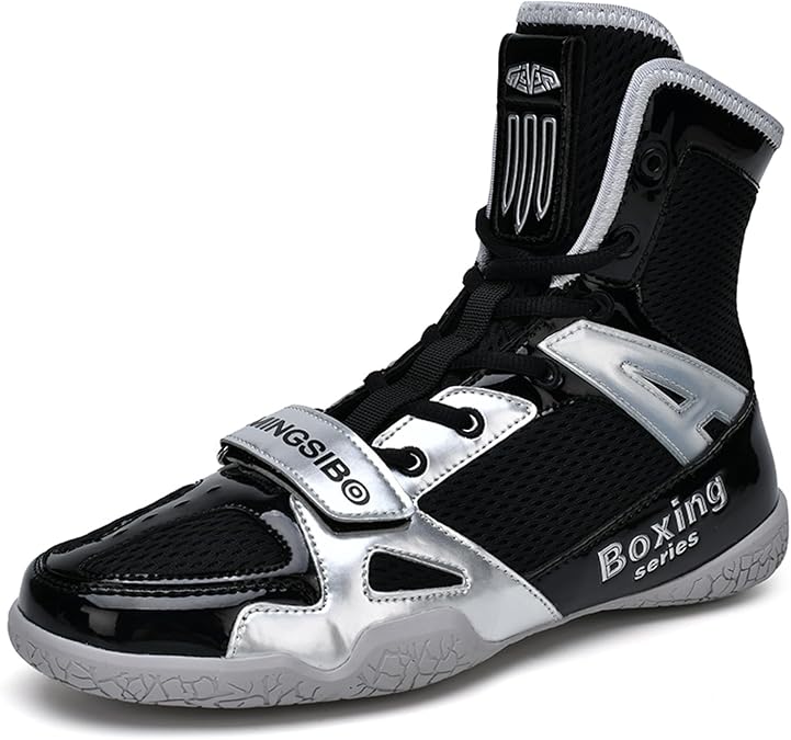 Boxing Shoes Men's Wrestling Shoes Combat Boxers Trainer Breathable Boxing Martial Arts Shoes Athletic Fitness Shoes Bodybuilding