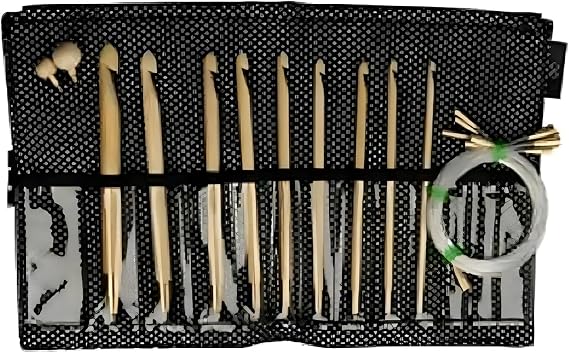 Seeknit - Seeknit Shirotake Black (14cm) Interchangable Crochet Hook Set - 1 Piece