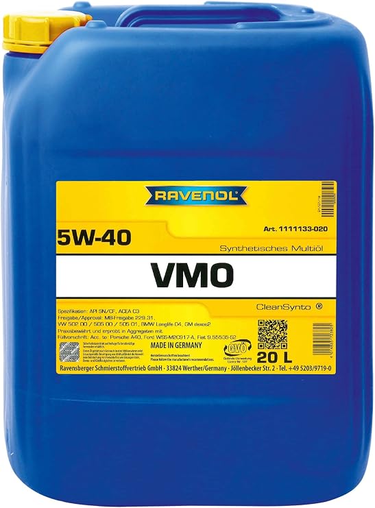 Ravenol Vmo Sae 5w-40