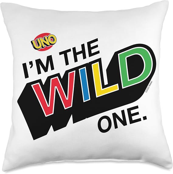 UNO - I am the savage Throw Pillow
