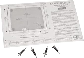 Lowrance Fm-Me5 000-10028-001 Flush Mount Kit