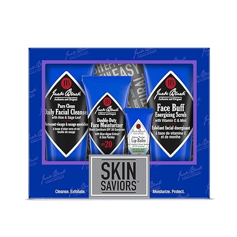 Jack Black Set for Men Mens Skin Care Kit, Mens Skincare Gift Set