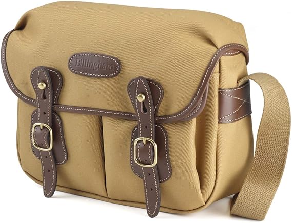 Billingham Hadley Shoulder Bag Small (Khaki with Chocolate Leather Trim)