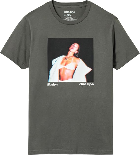 Dua Lipa Unisex Photo T-Shirt Photo T-Shirt (Pack of 1)