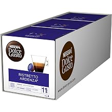Nescafé Dolce Gusto Espresso Ristretto Ardenza, 3 Pack, Strong, 3 x 16 Coffee Capsules, 48 Servings Combined