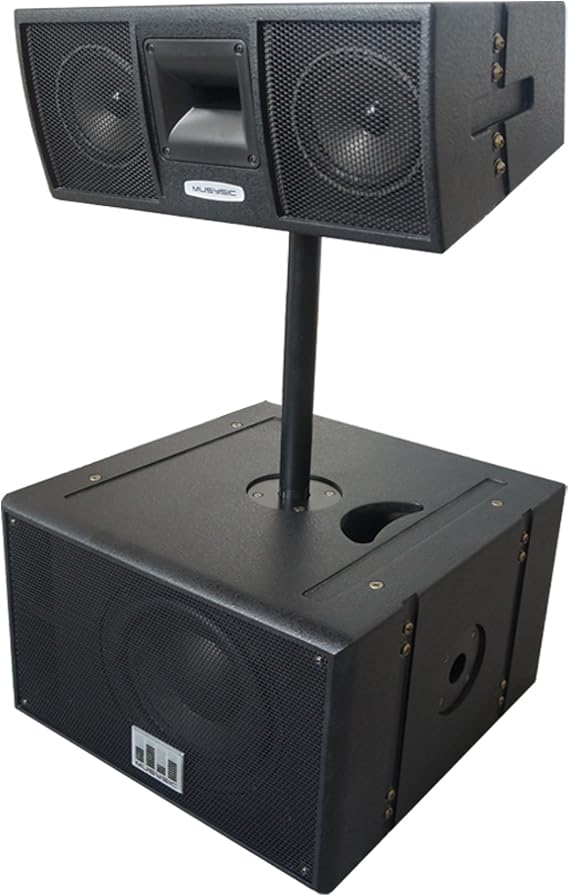 MUSYSIC Professional Active Line Array Speaker System 2000W