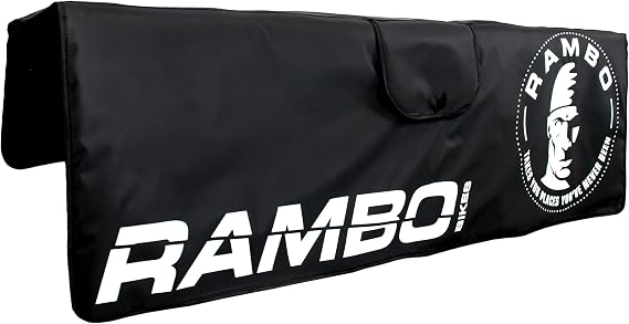 Rambo Bikes Tailgate Cover Vehicle Bike Hauler Black One Size