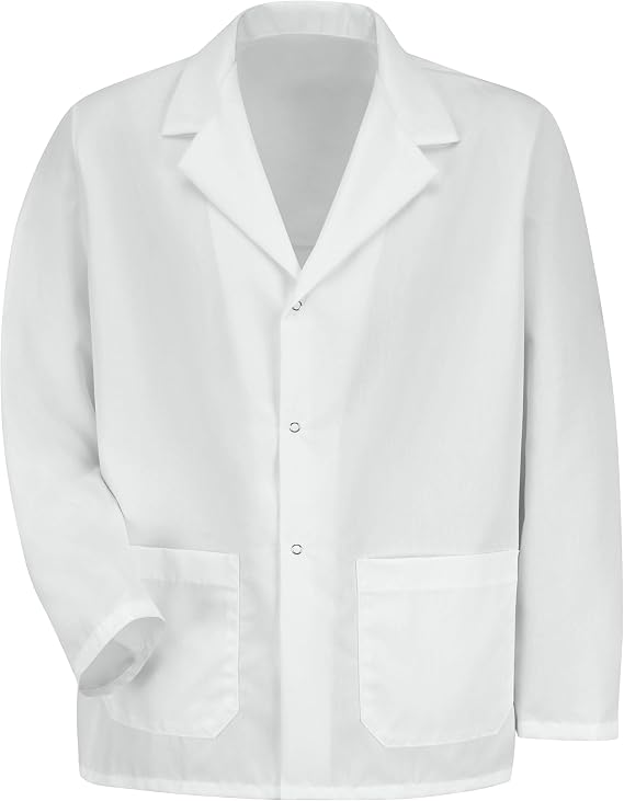 Red Kap Men's Specialized Lapel Counter Coat