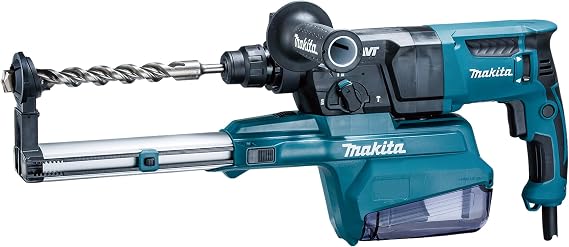 Makita HR2651 1" AVT Rotary Hammer, Accepts Sds-Plus Bits, w/Hepa Dust Extractor (Pistol-Grip)
