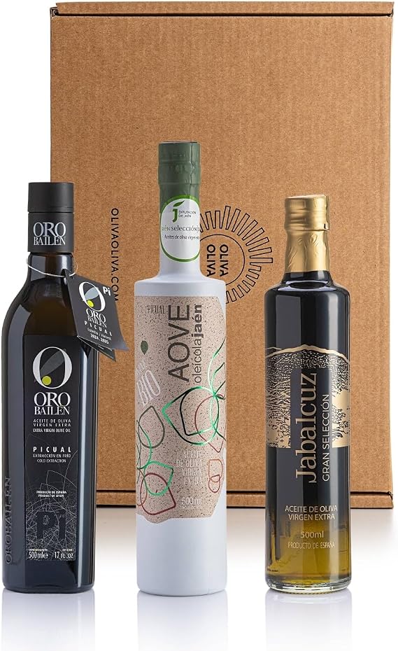 Best Olive Oils Jaén Selección 2025 - Gift box 3x500 ml