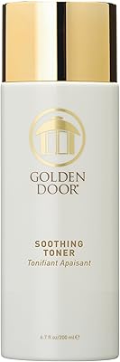 Golden Door Soothing Toner, 6.7 fl oz, Therapeutic botanicals Reduce Irritation & Inflammation, pH Balanced, Gently removes Residue with a Calming Blend of extracts and Essential Oils, Won’t Dry Skin