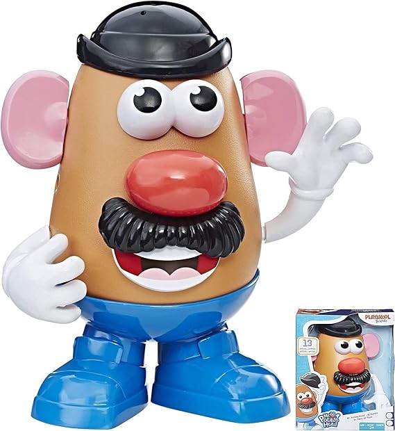 Mr. Potato Head Action Figure Toy for Kis 2+ 13 Building Parts