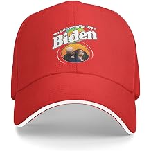 Biden Funny The Quicker Sniffer Upper Biden Gift Red Vintage Washed Distressed Baseball Cap Dad Golf Hat for Men Women