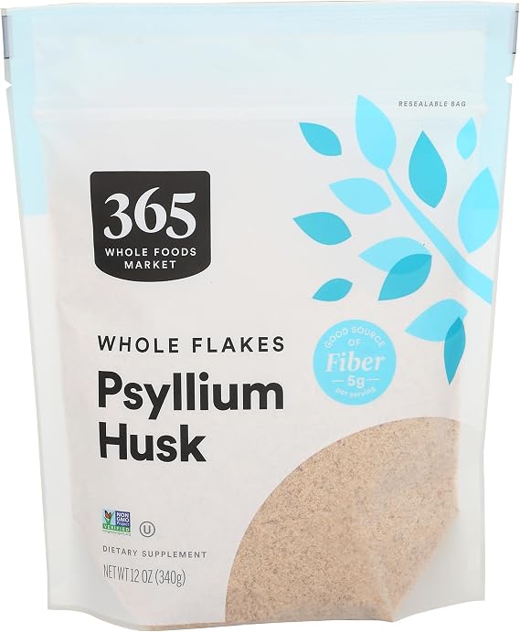 365 by Whole Foods Market, Psyllium Husk Conventional Ca Only, 12 Ounce