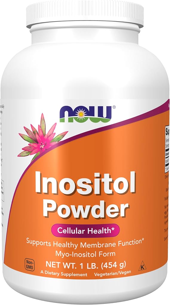 NOW Foods Supplements, Inositol Powder, Neurotransmitter Signaling*, Cellular Health*, 1-Pound