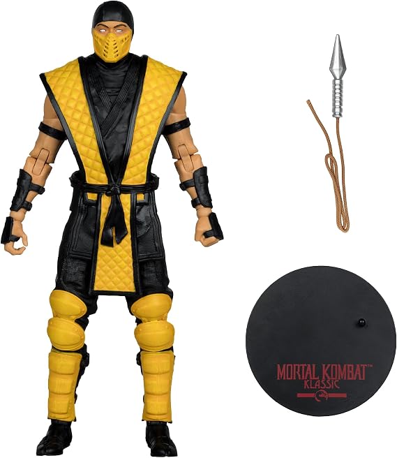 McFarlane Toys- Mortal Kombat Klassic Scorpion 7in Action Figure