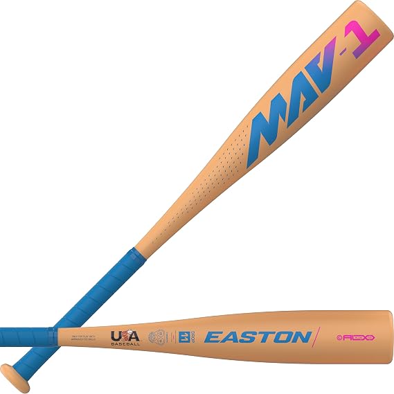 Easton | 2025 | MAV1 T-Ball Bat | USA Baseball | -11 Drop | 2 5/8' Barrel | 1 Pc. Alloy