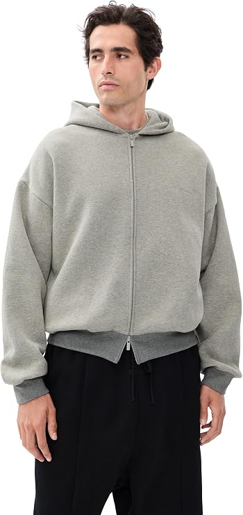 Fear of God Men's Signature Classic Full Zip Hoodie