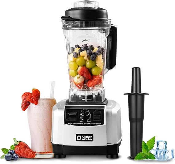 Kitchen in the box Smoothie Blenders for Kitchen,2L Jug with Variable Speed