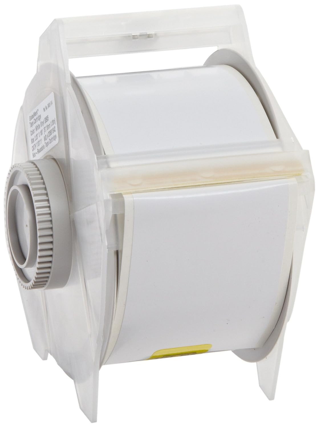 Brady High Adhesion Vinyl Label Tape 113111 - White Vinyl Film - Compatible with GlobalMark Industrial Label Printer - 100 Length, 2.25 Width