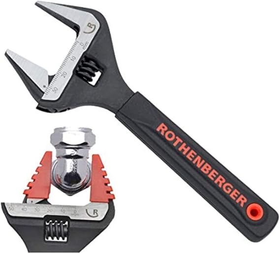 Rothenberger Wide Jaw Wrenches up to 34mm - 70459-7.0459