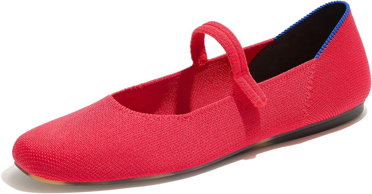 Rothy's The Square Mary Jane, Women's Knit Flat