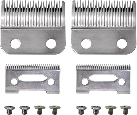 2 Hole Rustproof Steel Clipper Blade Replacement for Wahl for 2 Hole Standard Wedge/ 5StarLegend Long-Lasting